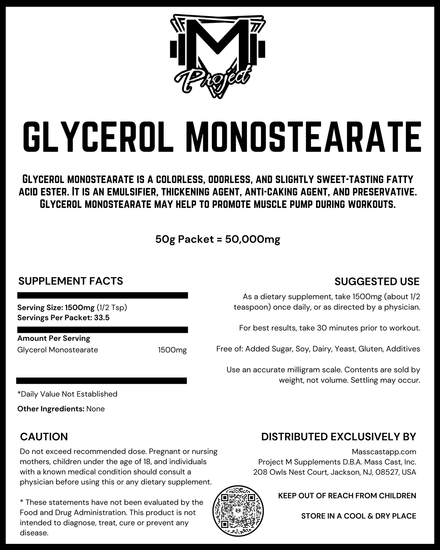 Glycerol Monostearate