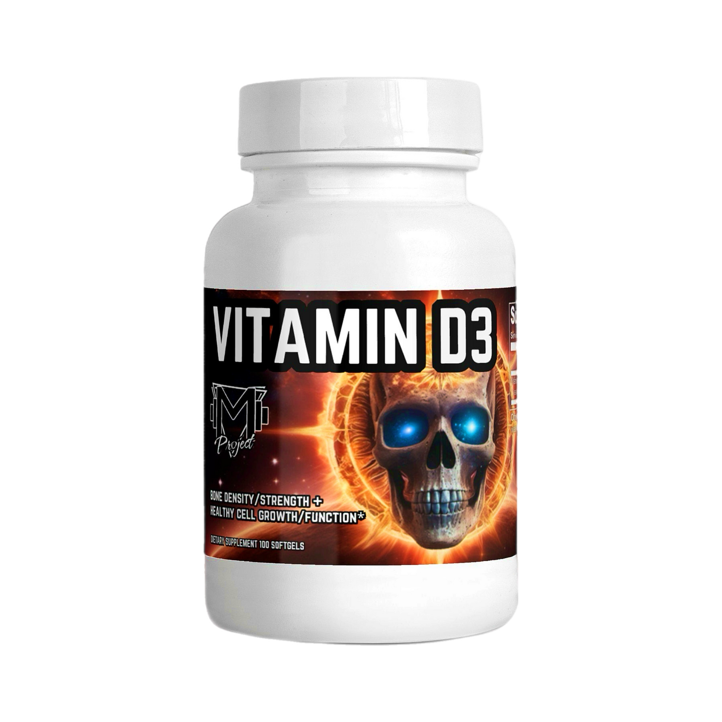 Vitamin D3 Softgels by Project M