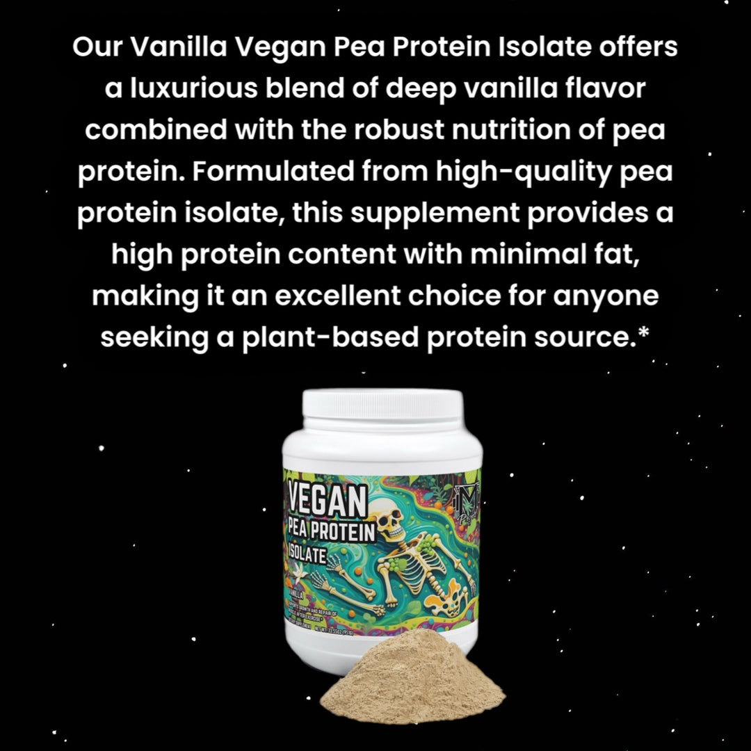 Vegan Pea Protein Isolate (Vanilla) by Project M