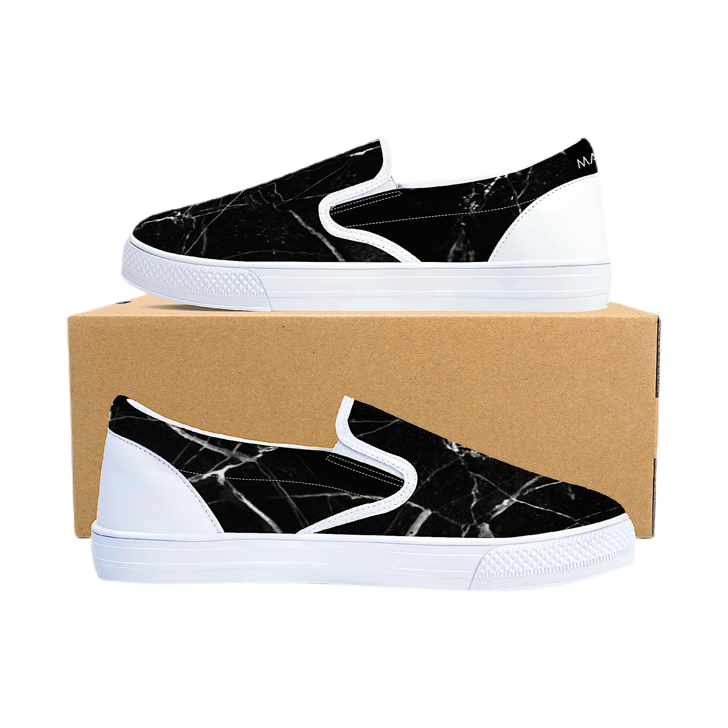 Mass Cast Marble Slip On Shoes