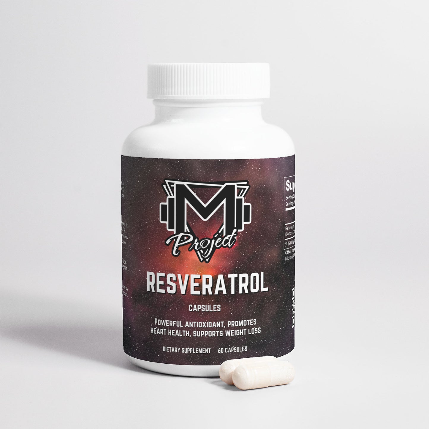 Resveratrol 50% 600mg by Project M