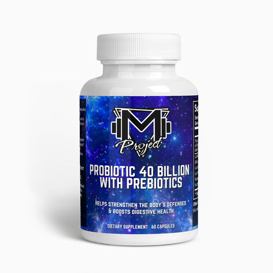 Probiotic 40 Billion w/ Prebiotics by Project M