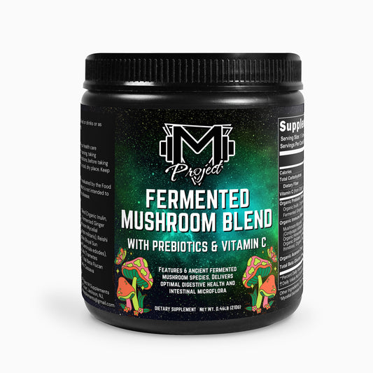 Project M Fermented Mushroom Blend w/ Prebiotics & Vitamin C