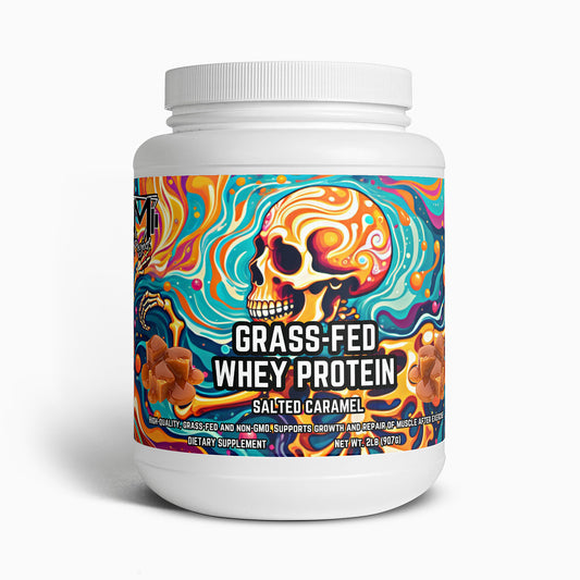 Grass-Fed Whey Protein (Salted Caramel) by Project M