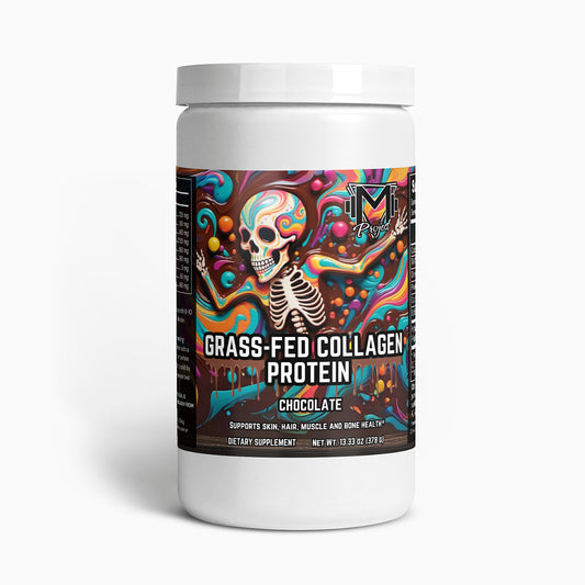 Grass-Fed Chocolate Collagen Protein by Project M