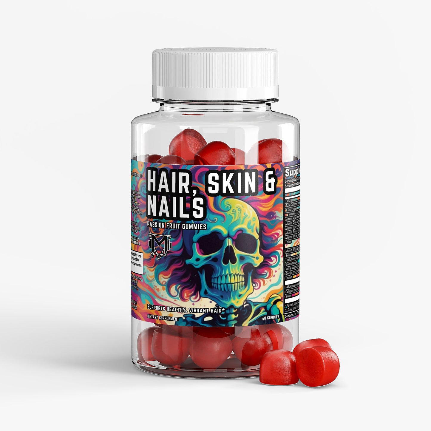 Hair, Skin & Nails Gummies by Project M