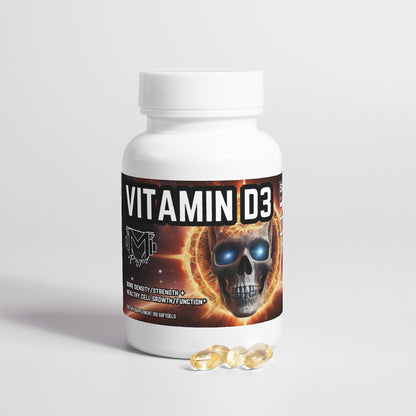 Vitamin D3 Softgels by Project M