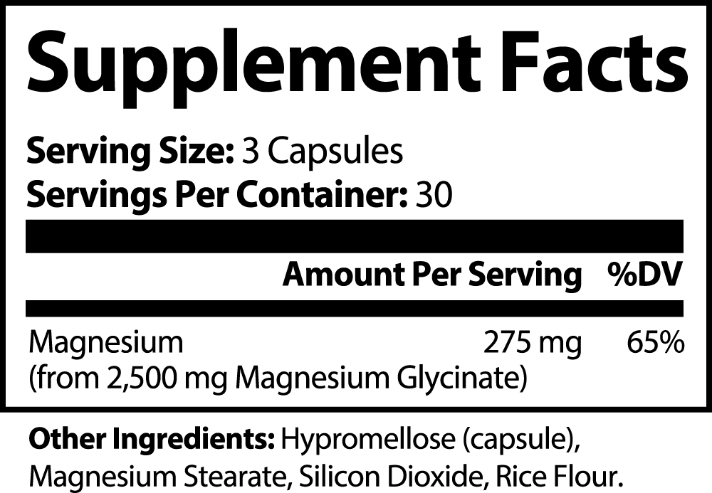 Magnesium Glycinate by Project M