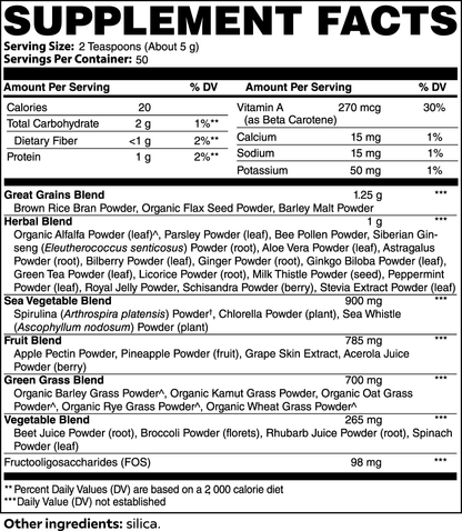 Ultra Cleanse Smoothie Greens by Project M