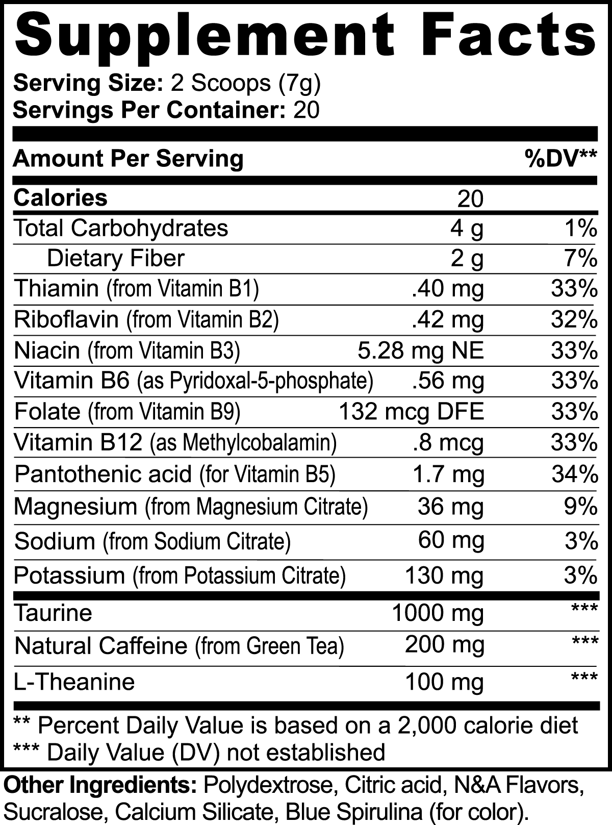 Energy Powder (Cotton Candy) by Project M
