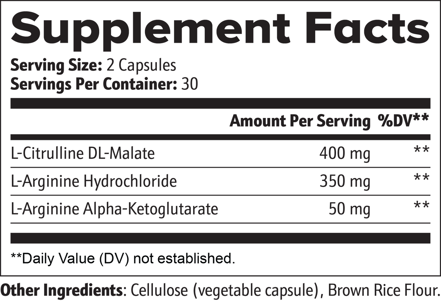 Nitric Oxide Pump Capsules by Project M