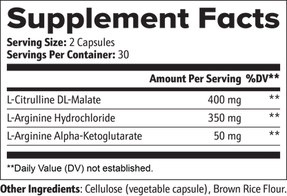 Nitric Oxide Pump Capsules by Project M