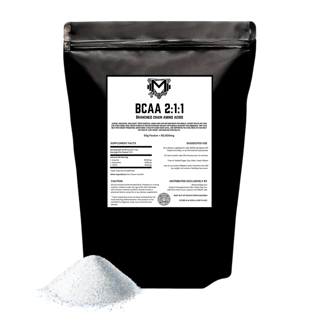 BCAA 2:1:1 Branched Chain Amino Acids