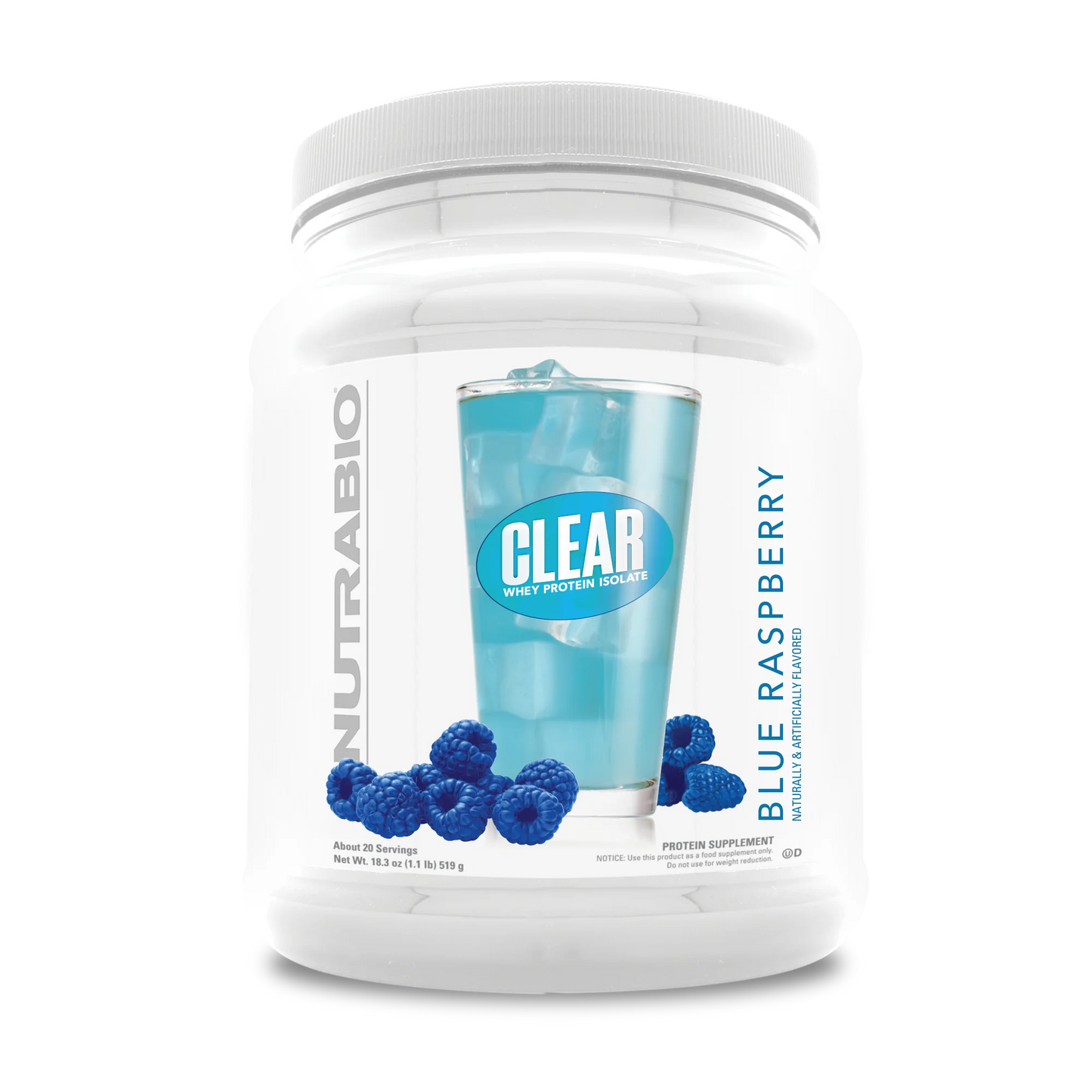 Clear Whey Isolate Protein by Nutrabio