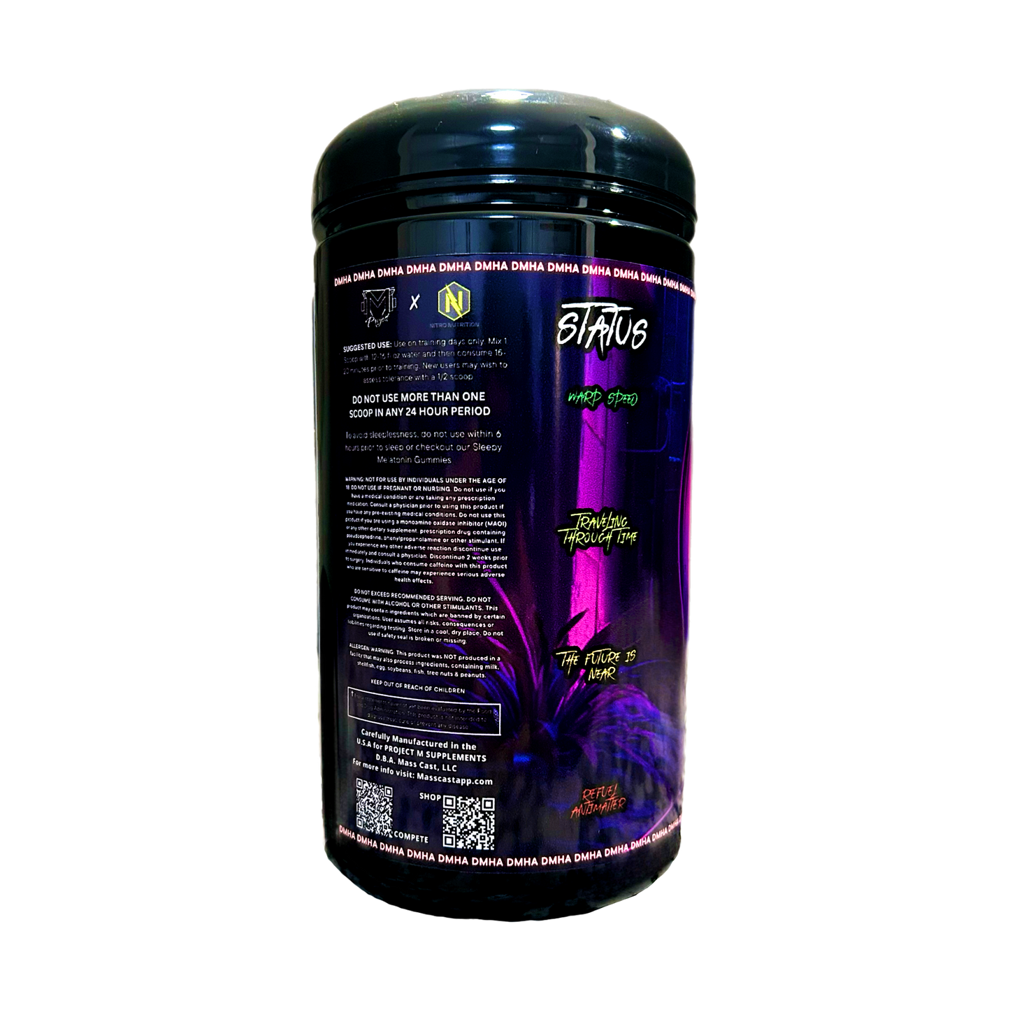 Speed Force Extreme High Pump Mid Stim Pre-Workout by Project M