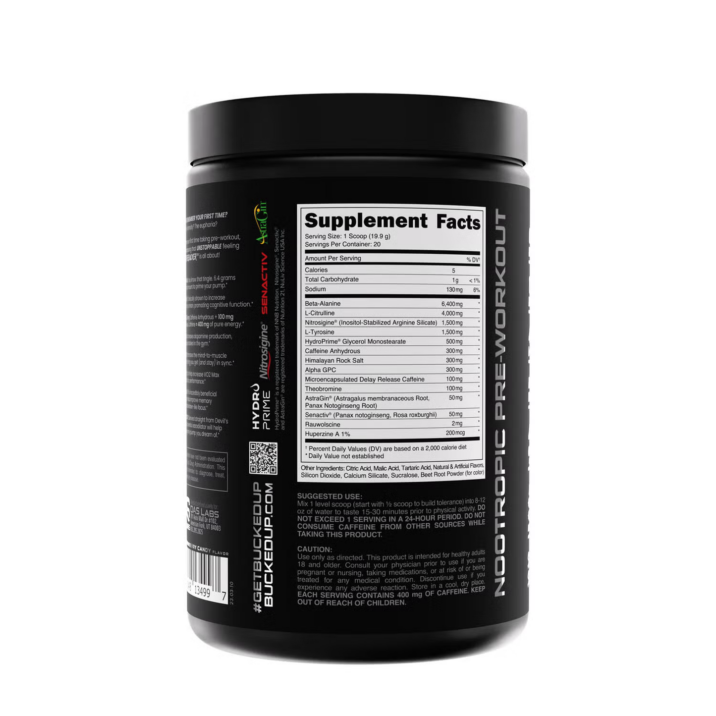 Mother Bucker Preworkout by Bucked Up