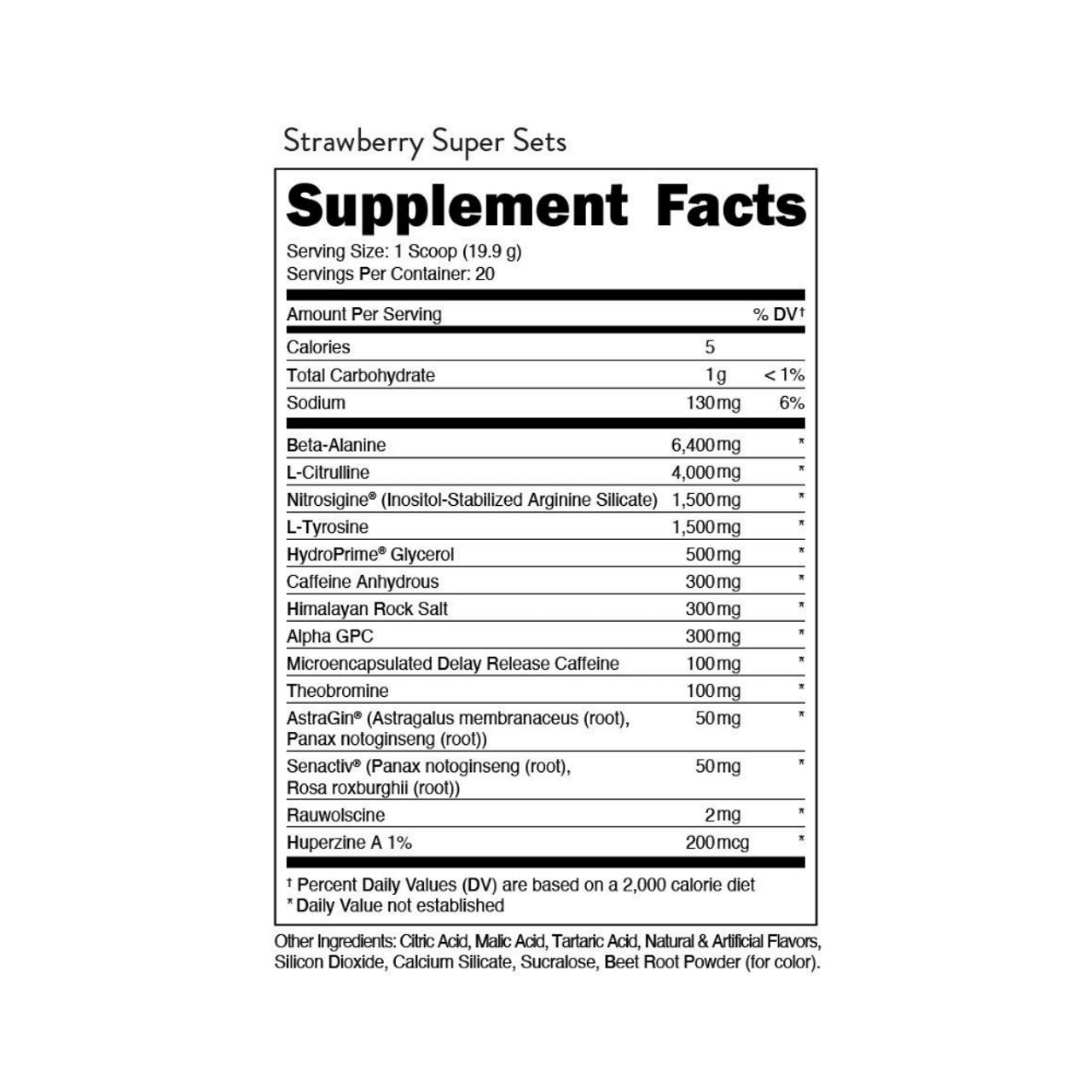 Mother Bucker Preworkout by Bucked Up