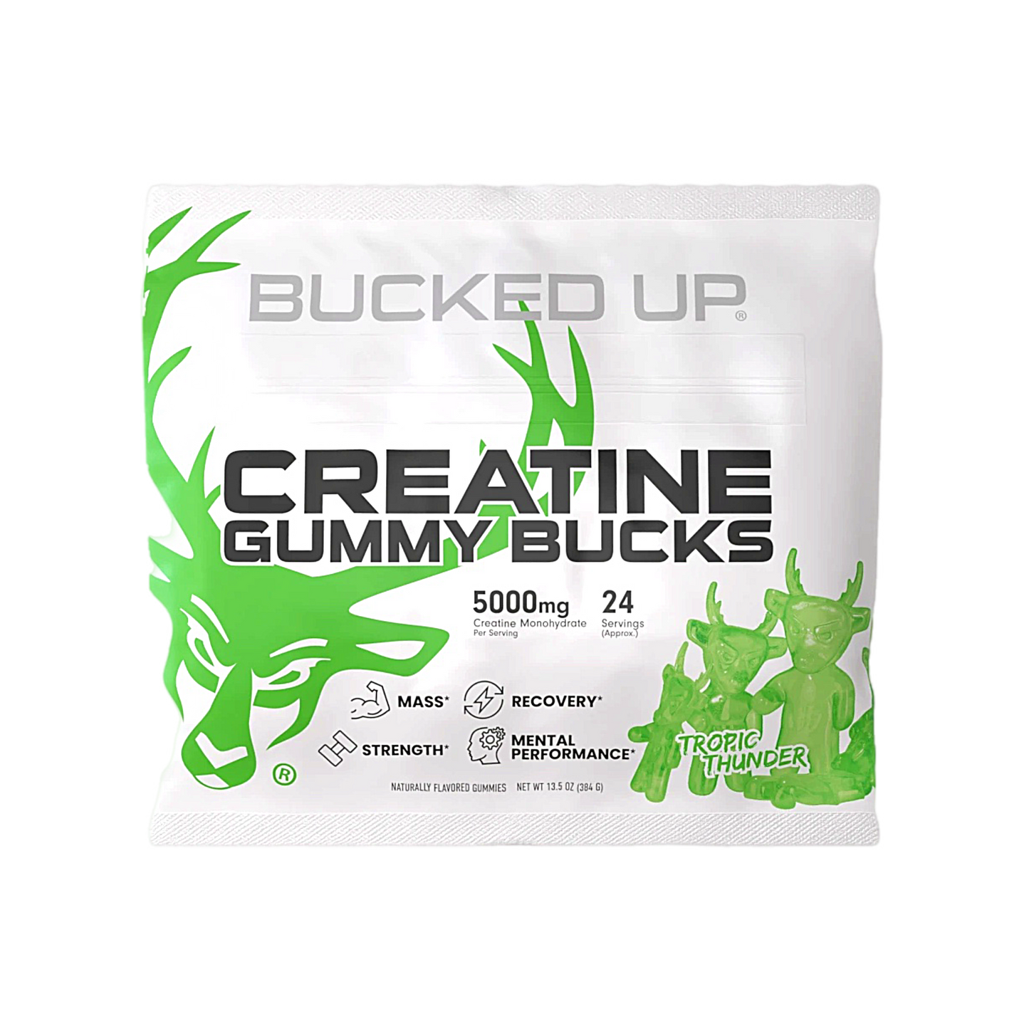 Creatine Gummy Bucks by Bucked Up