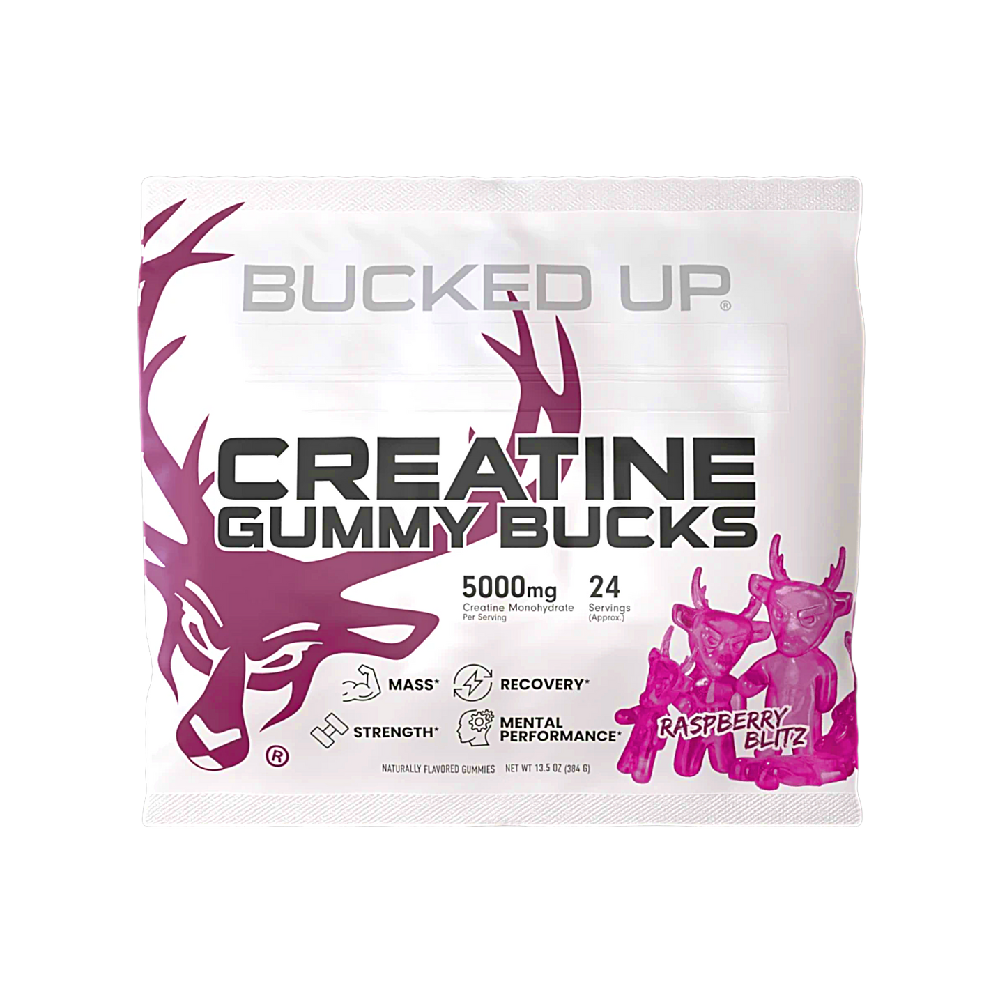 Creatine Gummy Bucks by Bucked Up