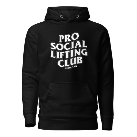 Pro Social Lifting Club Soft Style Hoodie by Mass Cast