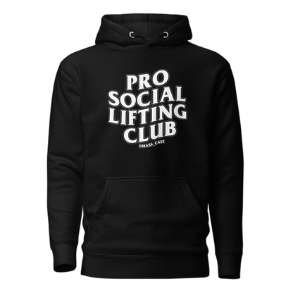 Pro Social Lifting Club Soft Style Hoodie by Mass Cast