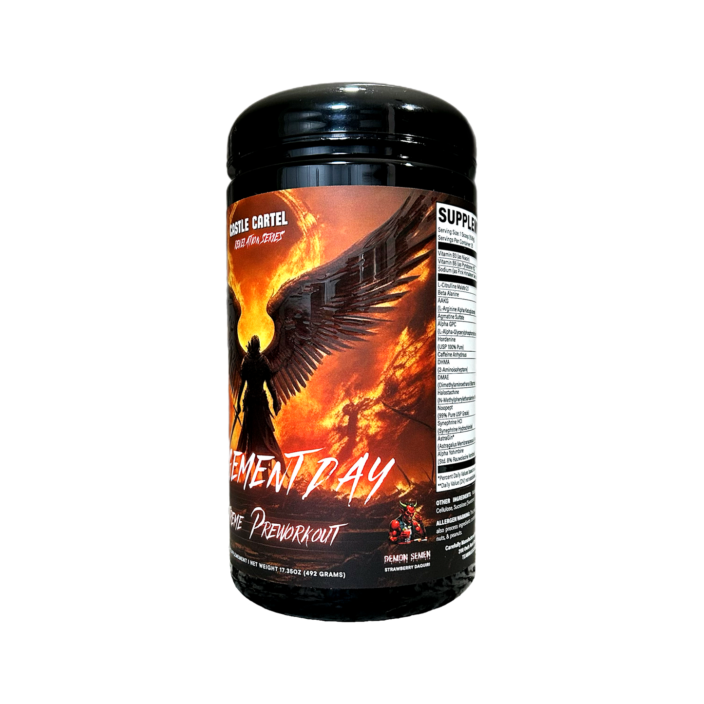 Judgement Day Extreme Preworkout by Castle Cartel Research