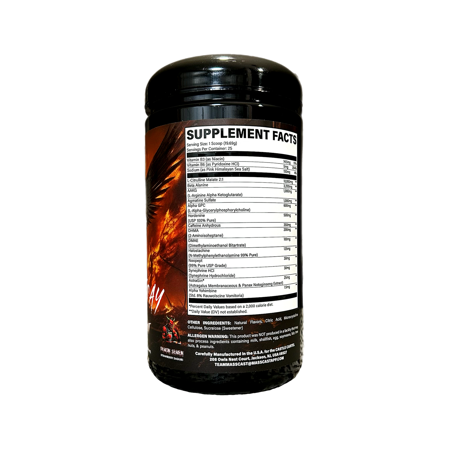 Judgement Day Extreme Preworkout by Castle Cartel Research