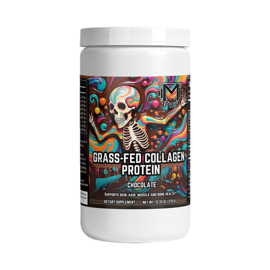 Grass-Fed Chocolate Collagen Protein by Project M