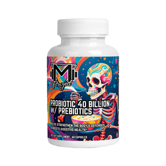 Probiotic 40 Billion w/ Prebiotics by Project M