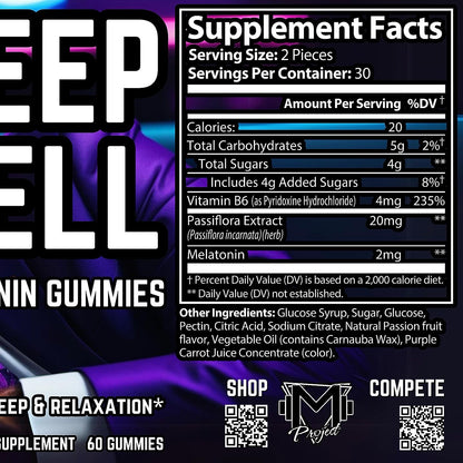 Sleepy Melatonin Gummies by Project M