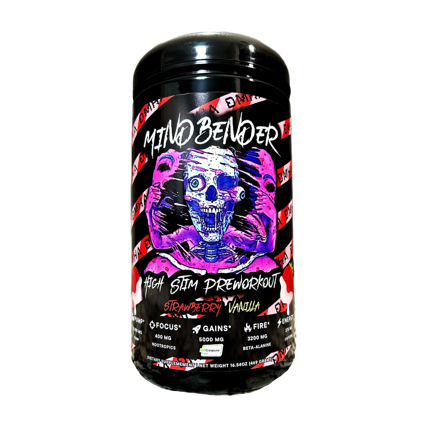 MINDBENDER 7.0 Nootropic High Stim Pre-Workout w/ Creapure - 40/20 Serving