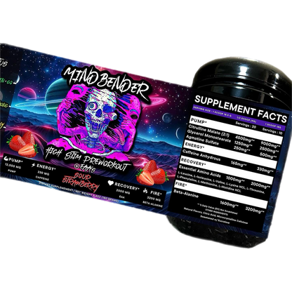 MINDBENDER High Stim Preworkout w/ EAA’s - 20/10 Servings