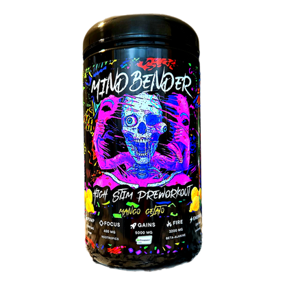 MINDBENDER 6.0 Nootropic High Stim Pre-Workout w/ Creapure - 40/20 Serving