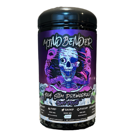 MINDBENDER 6.0 Nootropic High Stim Pre-Workout w/ Creapure - 40/20 Serving