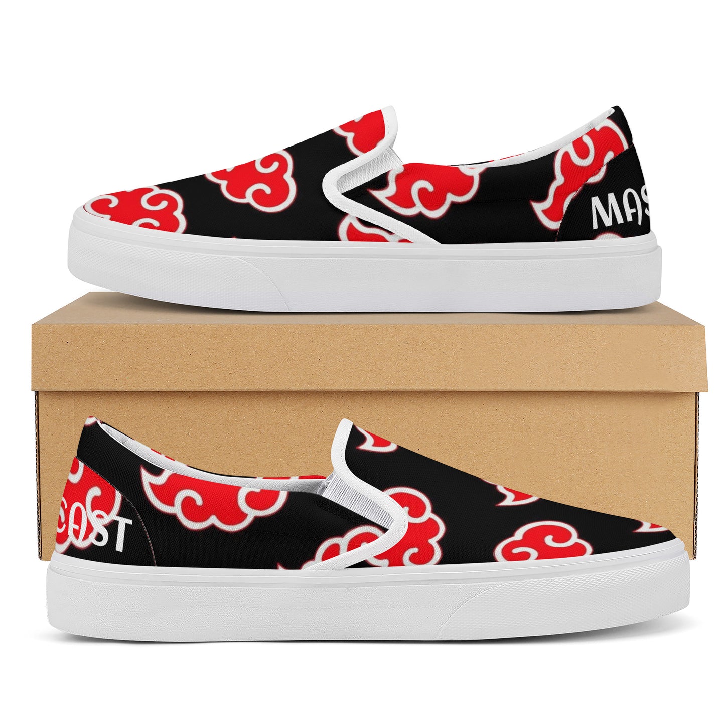 Red Cloud Slip On Shoes by Mass Cast