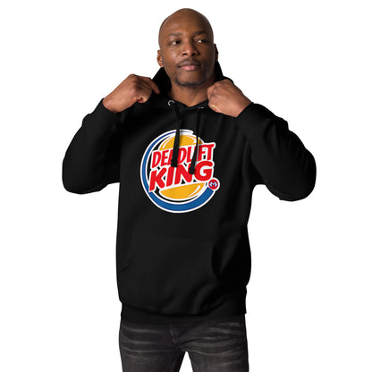 Deadlift King Soft Style Hoodie by Mass Cast