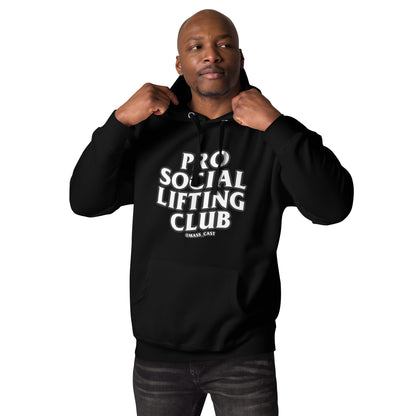 Pro Social Lifting Club Soft Style Hoodie by Mass Cast