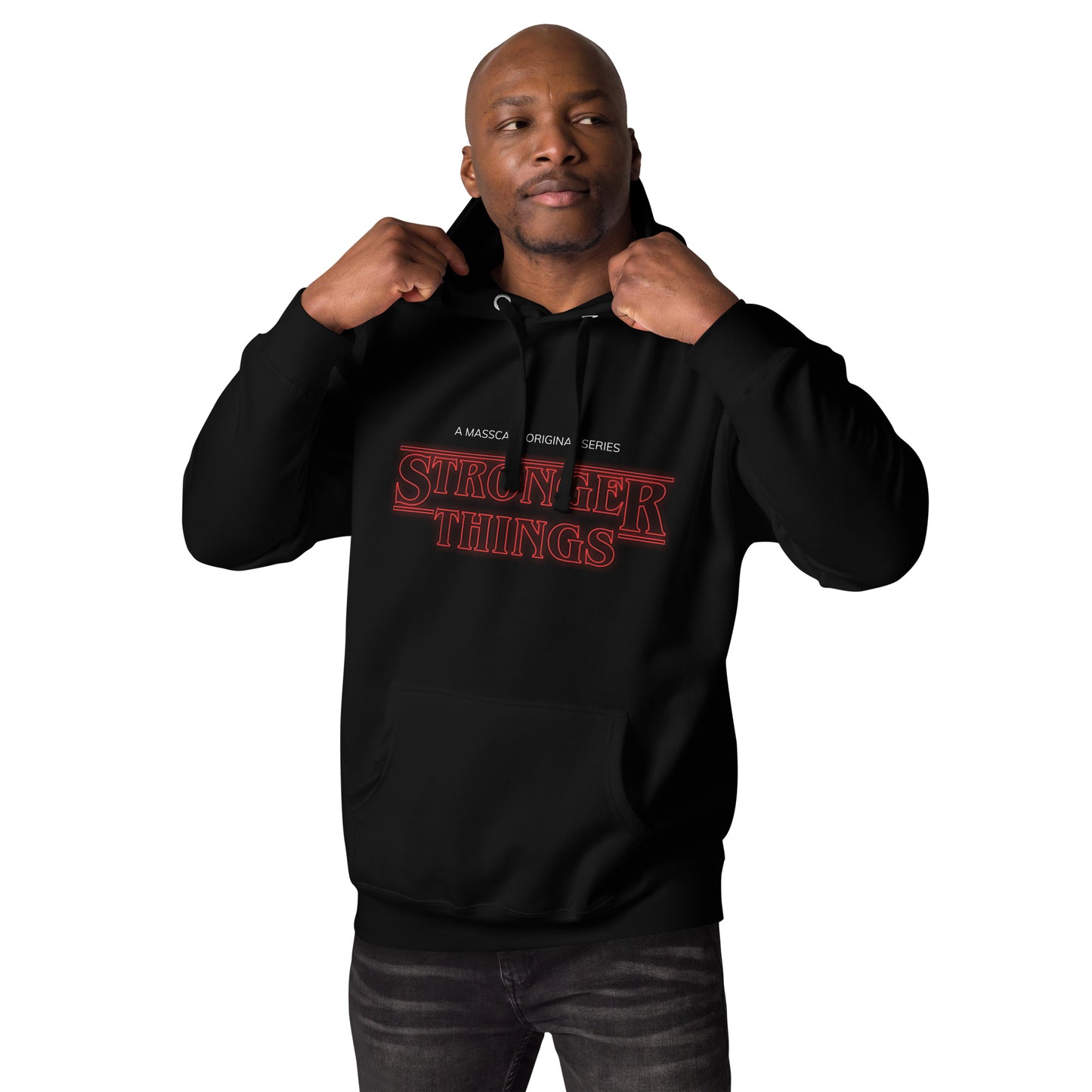 Stronger Things Soft Style Hoodie by Mass Cast