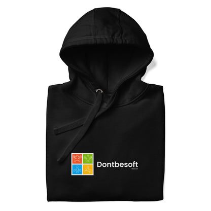 Don't Be Soft Soft Style Hoodie by Mass Cast