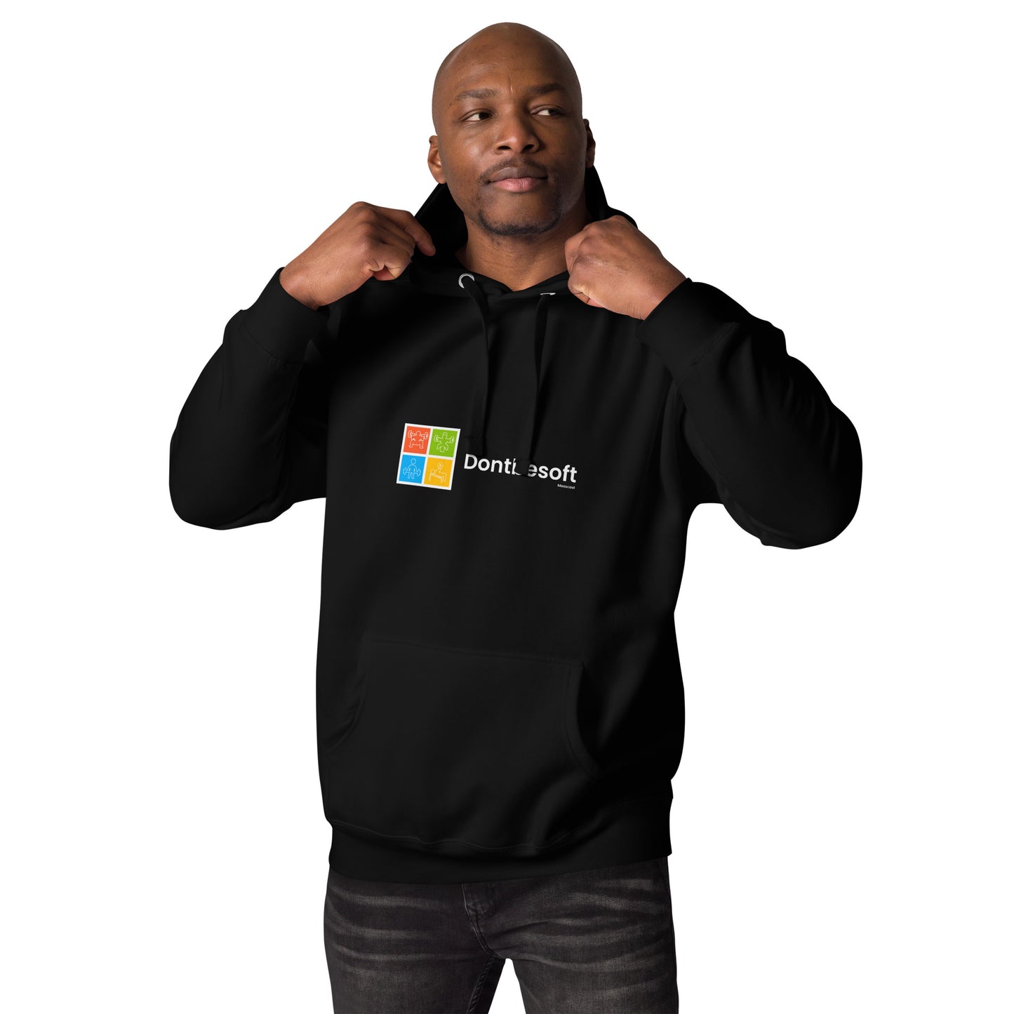 Don't Be Soft Soft Style Hoodie by Mass Cast