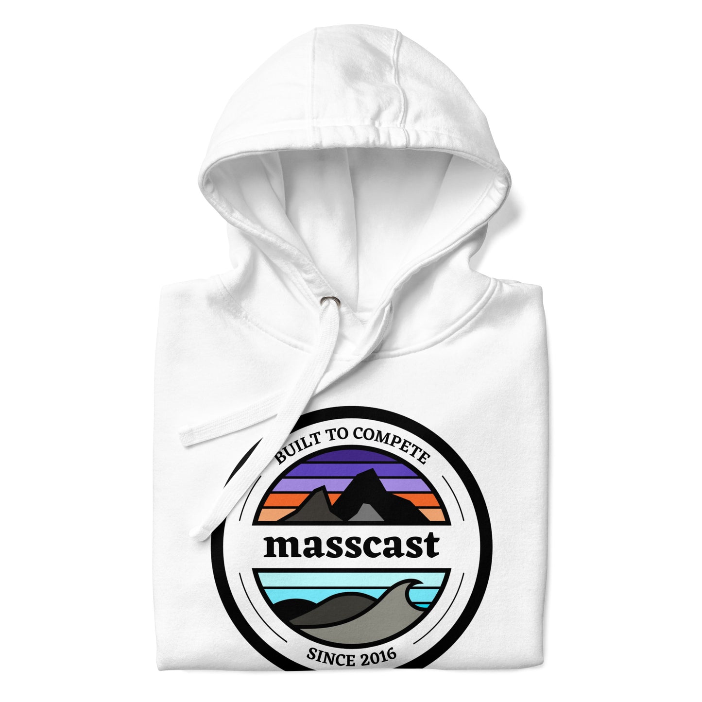 Built To Compete Soft Style Hoodie by Mass Cast