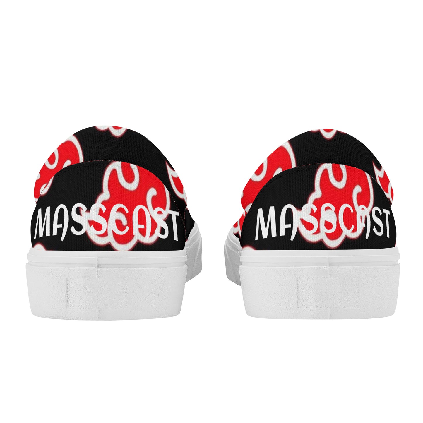 Red Cloud Slip On Shoes by Mass Cast