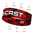 Red Camo Mass Cast Headband
