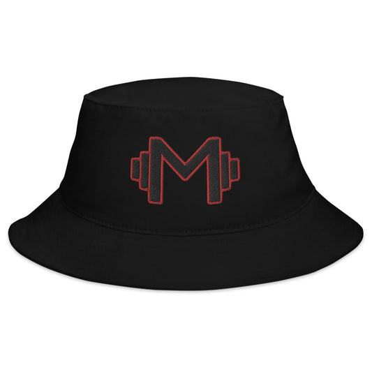 Classic M Red Mass Cast Bucket Hat