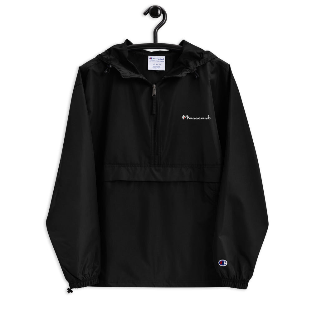 Mass Cast Embroidered Champion Packable Jacket