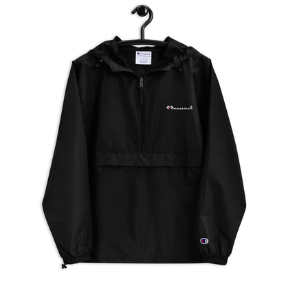 Mass Cast Embroidered Champion Packable Jacket