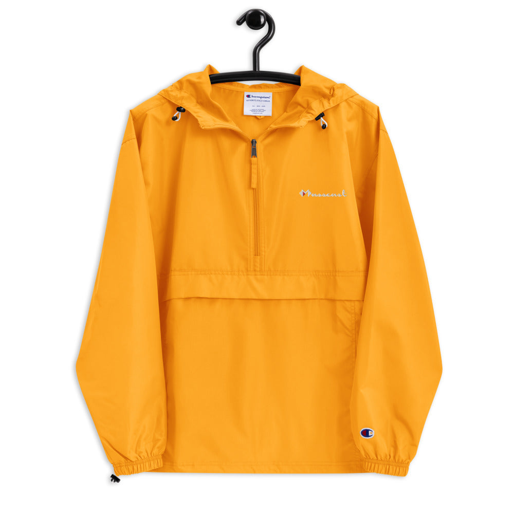 Mass Cast Embroidered Champion Packable Jacket