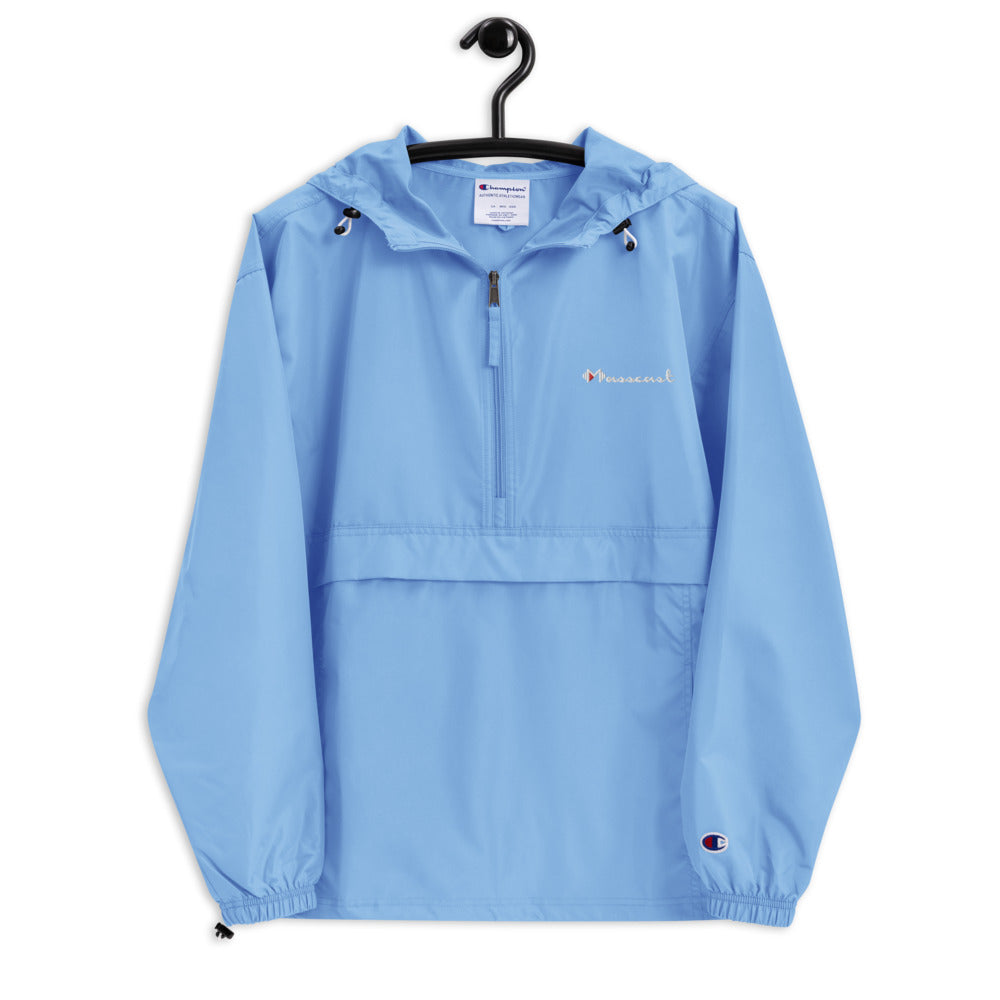 Mass Cast Embroidered Champion Packable Jacket