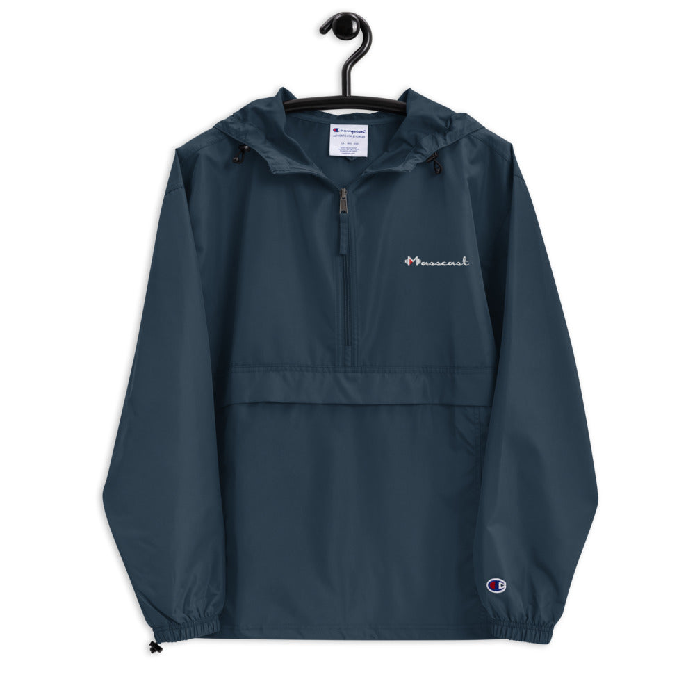 Mass Cast Embroidered Champion Packable Jacket