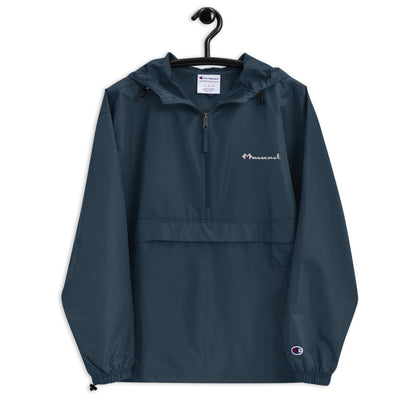Mass Cast Embroidered Champion Packable Jacket